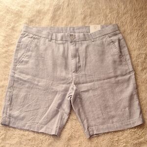 Light Gray Casual Shorts